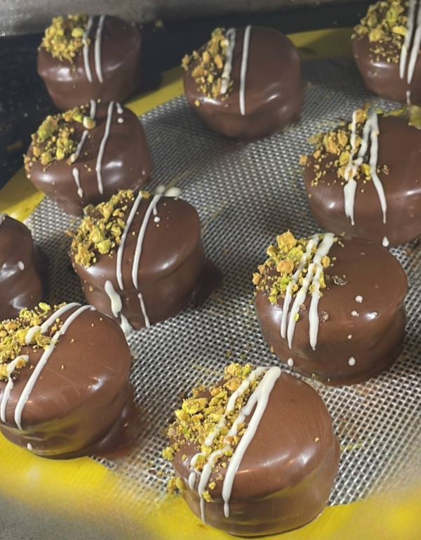 Nuts & Caramel Filled Cookies