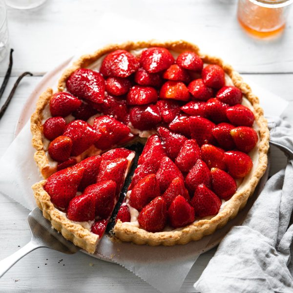 French strawberry tart